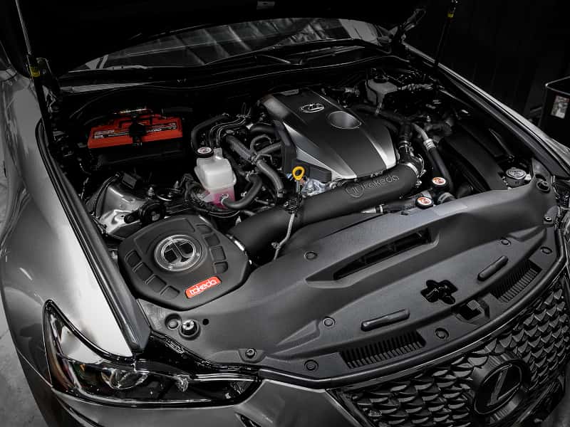 aFe — aFe Takeda Momentum GT Pro 5R Cold Air Intake System 16-17 Lexus IS 200t
Takeda Intake System - view 7