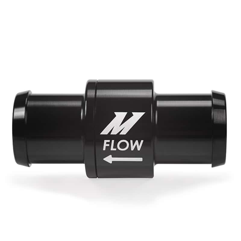 Mishimoto — Mishimoto One-Way Check Valve 3/4in Aluminum Fitting - Black - view 1