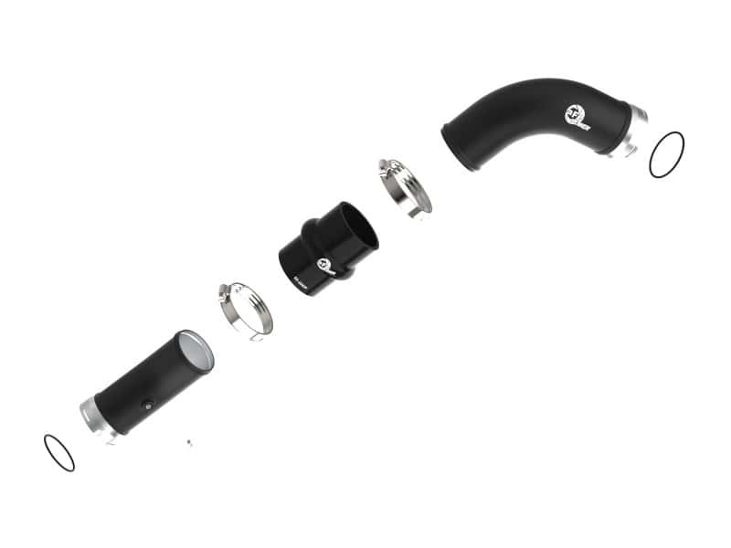 aFe — aFe 2024 Toyota Tacoma L4 2.4L (t) BladeRunner 2.5in Aluminum Hot Charge Pipe
Hot Charge Pipe - view 2