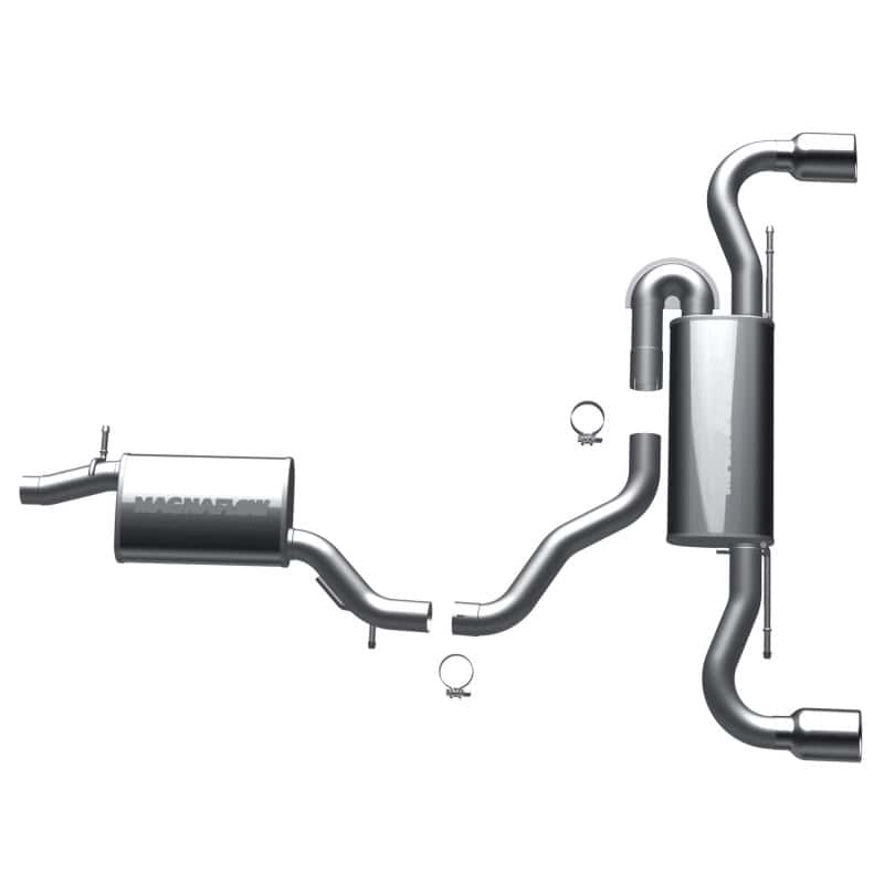 Magnaflow — MagnaFlow SYS C/B 2008 Audi TT Quattro 3.2L
Cat-Back - view 1