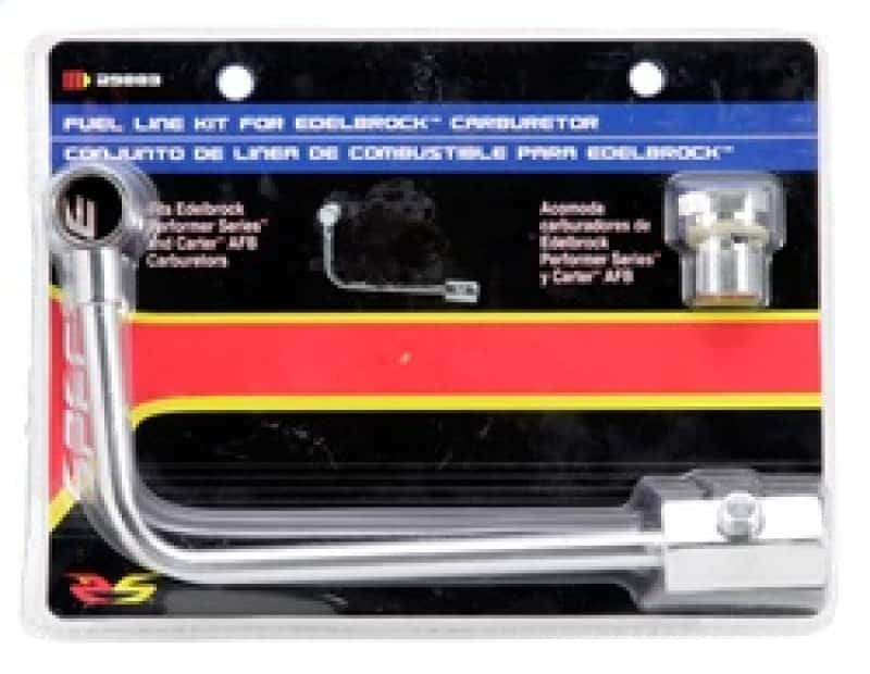 Spectre — Spectre Edelbrock / Carter Single Feed Fuel Line - view 4