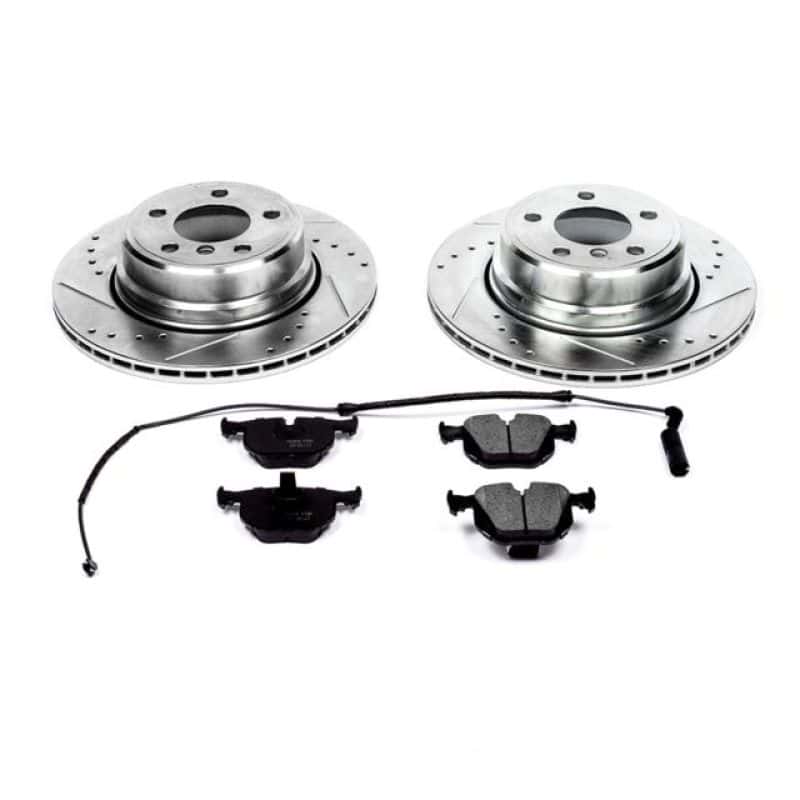 PowerStop — Power Stop 02-06 BMW X5 Rear Z23 Evolution Sport Brake Kit - view 1