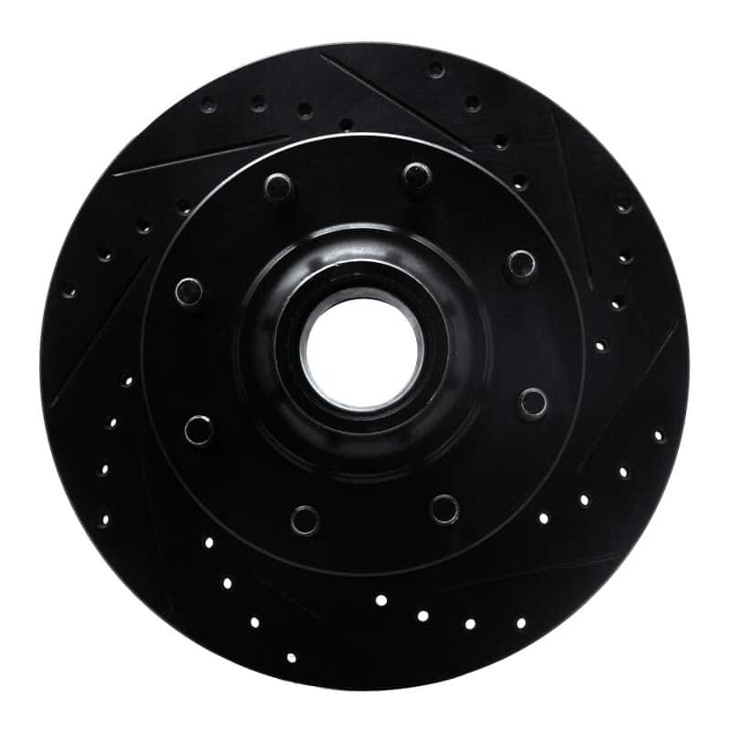 R1 Concepts — R1 93-95 Chevrolet G30 Front Right Drilled & Slotted Black Brake Rotor
R1 Brake Rotor Drill - view 1