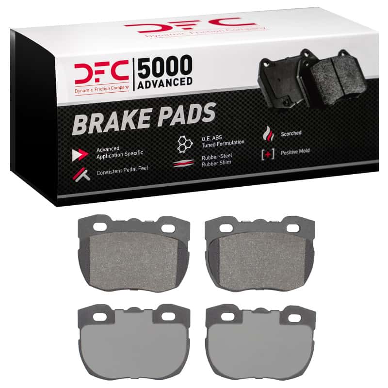 DFC — DFC 94-99 Land Rover Discovery Front 5000 Advanced Low Metallic Brake Pads
DFC Brake Pad Set - view 1