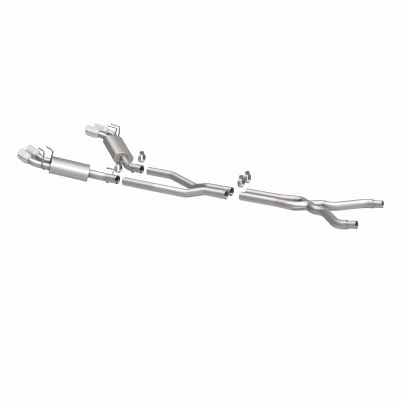 Magnaflow — MagnaFlow 13 Chevy Camaro V8 6.2L S/C Quad Split Rear Exit Cat Back Perf Exhaust
Cat-Back - view 8