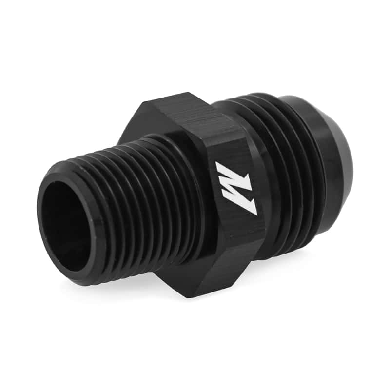 Mishimoto — Mishimoto Aluminum -8AN to 1/4 NPT Fitting - Black
-AN Aluminum Adapter - view 2