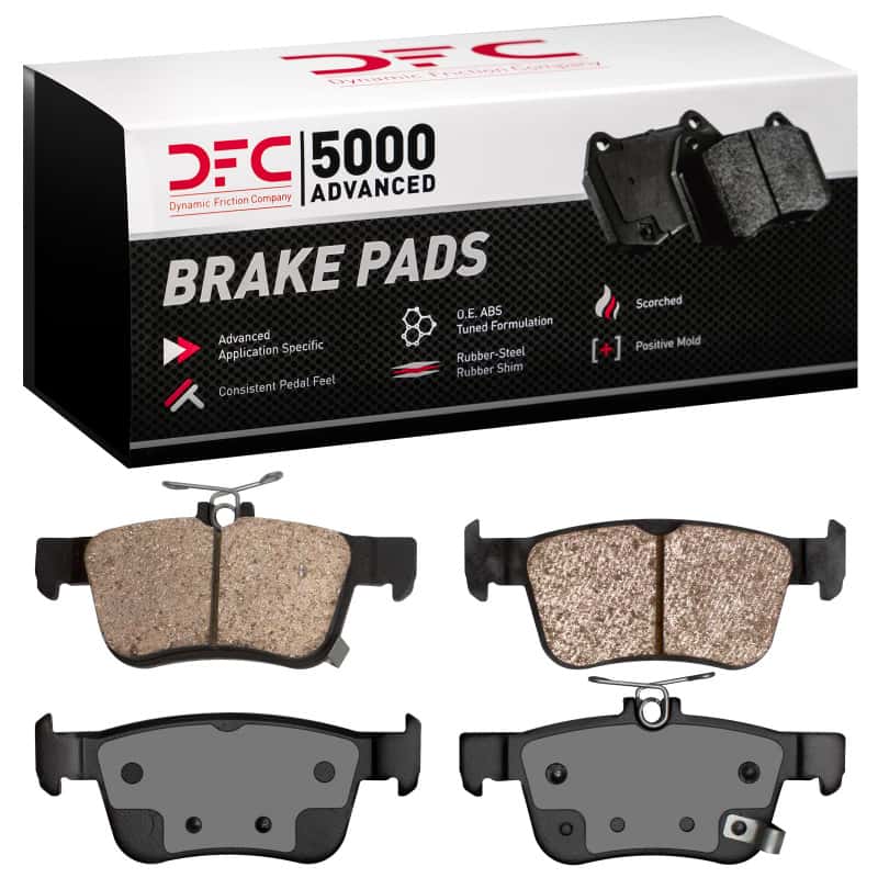 DFC — DFC 16-25 Acura RDX Rear 5000 Advanced Ceramic Brake Pads
DFC Brake Pad Set - view 1