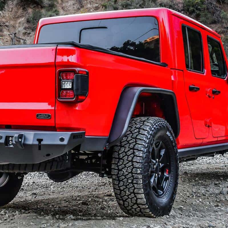 Westin — Westin 2020 Jeep Gladiator Tube Fenders - Rear - Textured Black
Fender - view 5