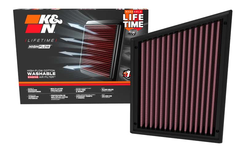 K&N Engineering — K&N Replacement Air Filter for 11-12 GMC Sierra / Chevy Silverado
Replacement Air Filt
Air Filter - view 9