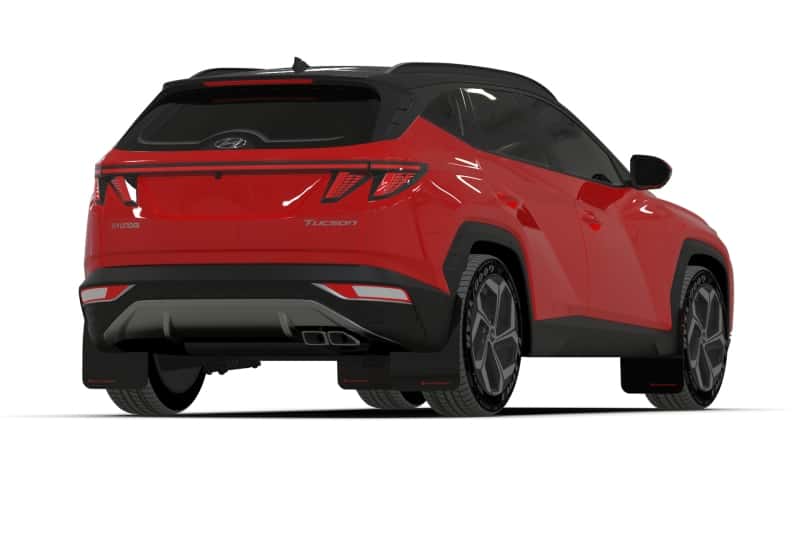 Rally Armor — Rally Armor 22-24 Hyundai Tucson Black UR Mud Flap w/White Logo
Mud Flap - view 7