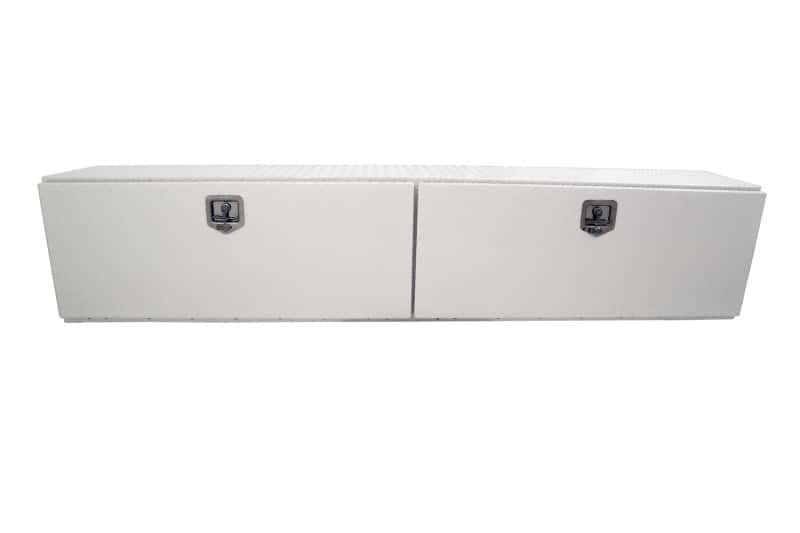 Dee Zee — Dee Zee Universal Tool Box - Specialty 96In Topsider White BT Alum
ToolBxTrkBedSideRail - view 1
