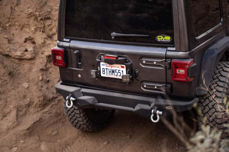 DV8 Offroad — DV8 Offroad 18-22 Jeep Wrangler JL Spare Tire Delete Kit w/Light Mounts
Spare Tire Delete - view 11