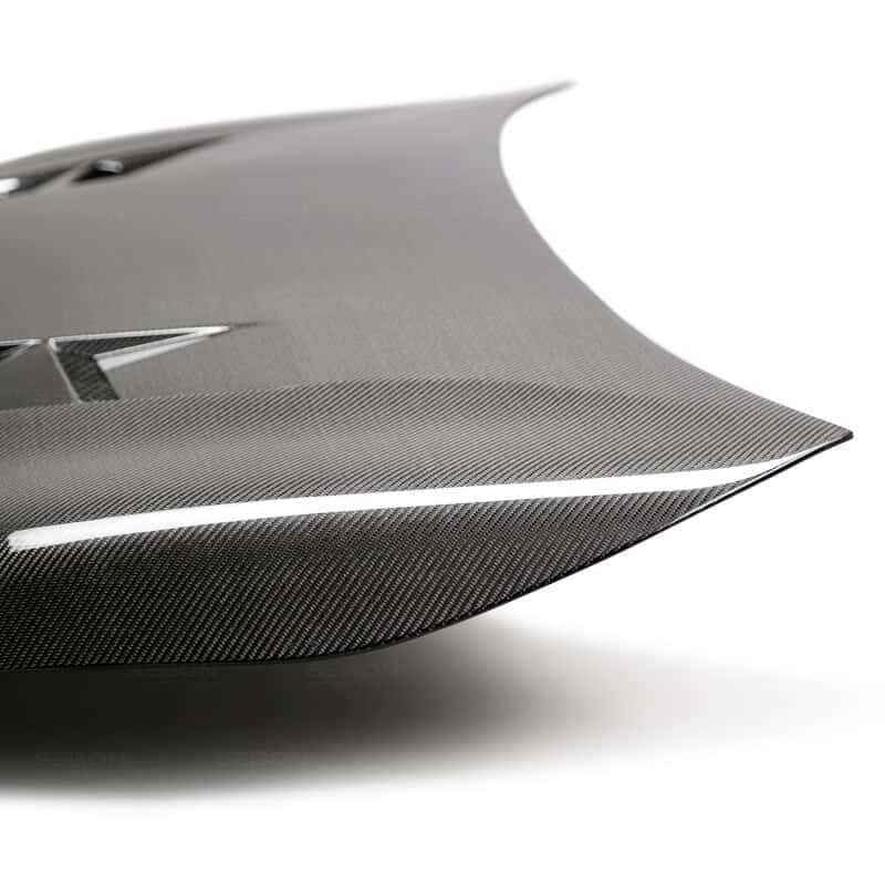 Seibon — Seibon 19-20 Toyota Corolla Hatchback TS-Style Carbon Fiber Hood - view 5