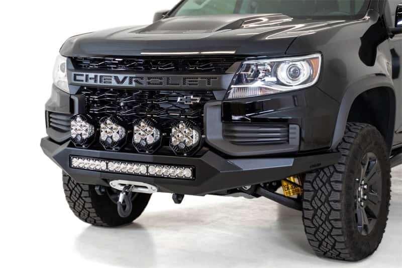 Addictive Desert Designs — Addictive Desert Designs 2021 Chevy Colorado ZR2 Stealth Fighter Front Bumper
Bumper- Front
Bumpers - view 1