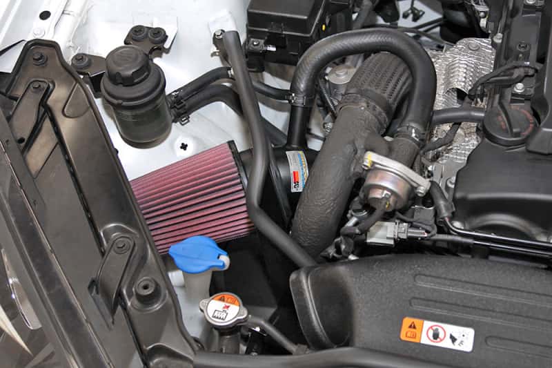 K&N Engineering — K&N 2013 Hyundai Genesis Coupe 2.0L L4 F/I Typhoon Performance Intake Performance kit
Performance Air Inta
Air Intake System - view 7