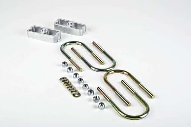 Belltech — Belltech LOWERING BLOCK KIT 1inch WITH 2 DEGREE ANGLE
LOWERING BLOCK KIT - view 3