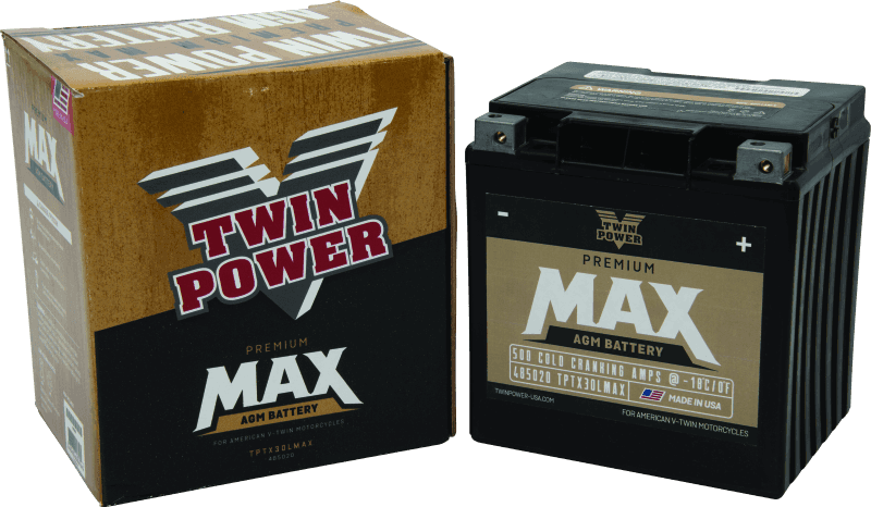 TwinPower — Twin Power GYZ-32HL Premium MAX Battery Replaces H-D 66010-97A Made in USA 500 CCA - view 2