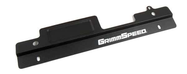 GrimmSpeed — GrimmSpeed 02-07 Subaru Impreza/WRX / 04-07 STI Radiator Shroud w/Tool Tray - Black - view 1