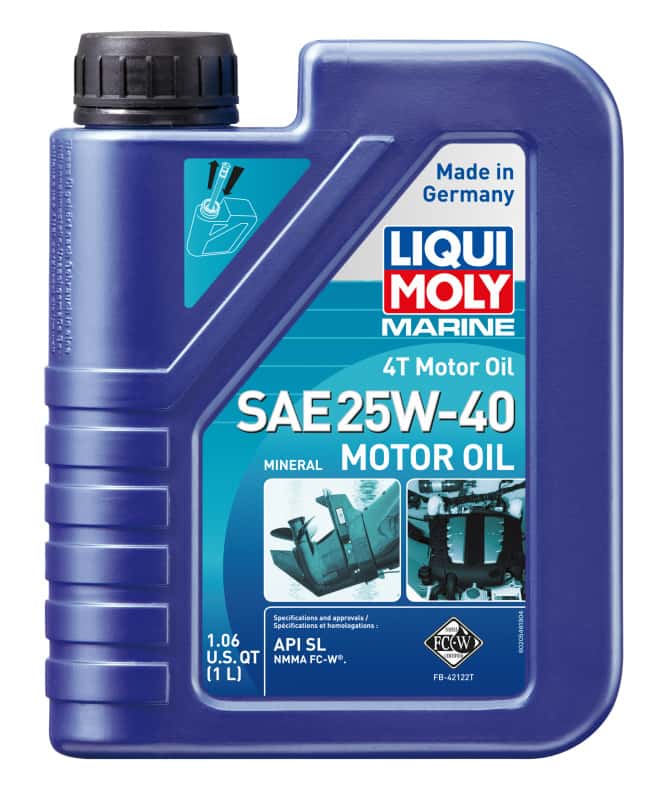 LIQUI MOLY — LIQUI MOLY 1L Marine 4T Motor Oil 25W40 - view 1