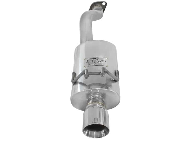 aFe — aFe Takeda Exhaust 2.5in Dia 304SS Axle-Back w/Polished Tip 06-11 Honda Civic EX Sedan L4 1.8L
Axle-Back Exhaust - view 2