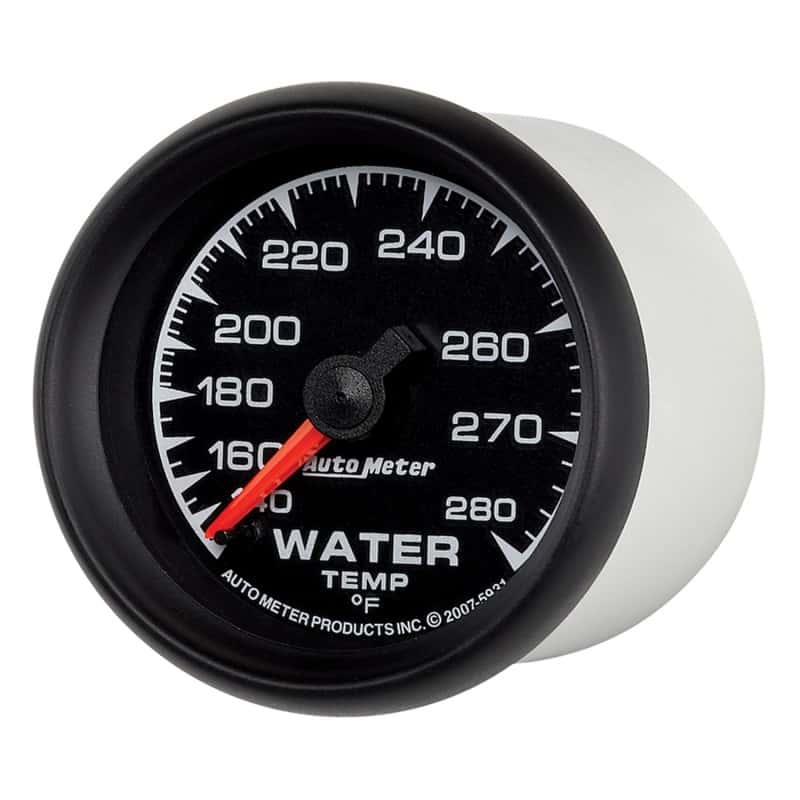 AutoMeter — Autometer ES 52mm 140-280 Deg F Mechanical Water Temperature Gauge
GA 2" WTMP 280F M ES - view 5