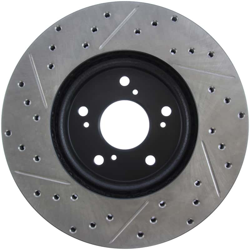Stoptech — StopTech Nissan 370Z / 01-03 Acura CL / 06 EL / 04-09 TSX / 03-07 Honda Accord Coupe M/T / 05-08 Se
Slot/Drill Rotor - view 5