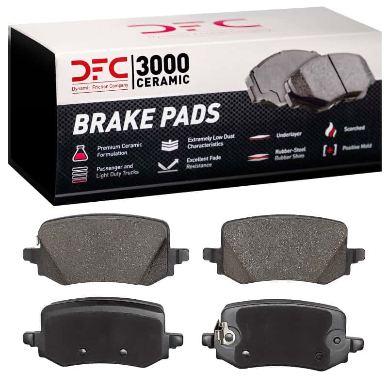 DFC — DFC 21-24 Hyundai Tucson (Mexico) Rear 3000 Ceramic Brake Pads
DFC Brake Pad Set - view 5