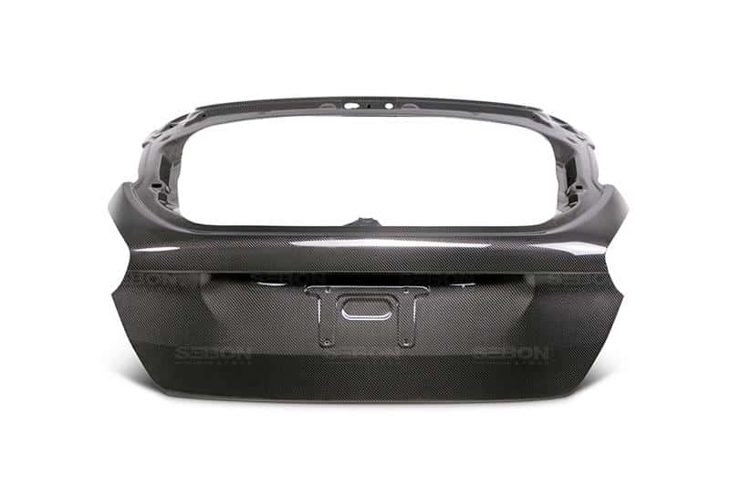 Seibon — Seibon 15-16 Ford Focus Hatchback Carbon Fiber Trunk Lid - view 3