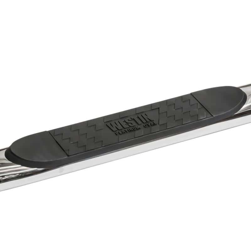 Westin — Westin 2014-2018 Chevy Silverado 1500 Dbl Cab (Body Mount) Platinum 4 Oval Nerf Step Bars - SS
Nerf/Step Bar - view 3