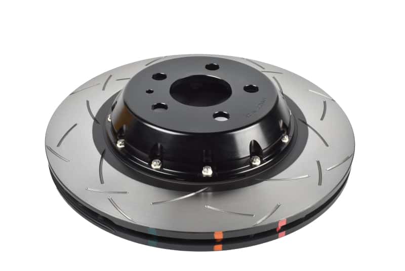 DBA — DBA 17-23 Tesla Model 3 (w/355mm Front Rotor) Front 5000 Series 2-Piece Slotted Rotor w/Black Hat
Brake Rotor - view 1