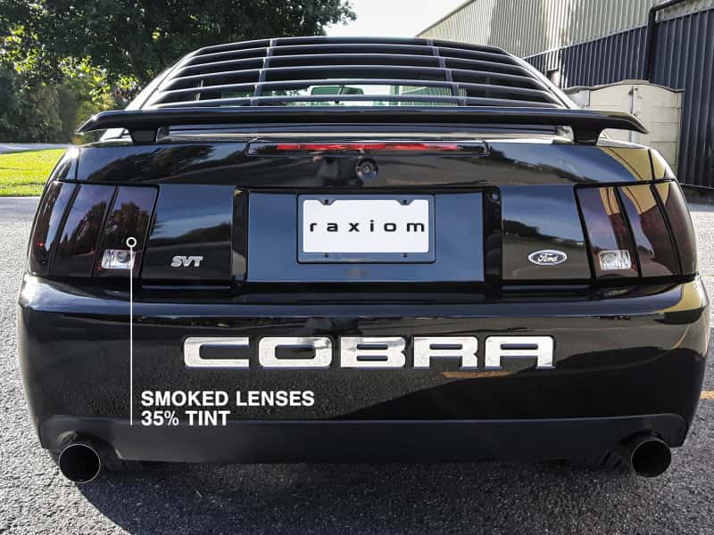 Raxiom — Raxiom 99-04 Ford Mustang Excluding 99-01 Cobra Tail Lights- Black Housing (Smoked Lens)
Lights - view 7