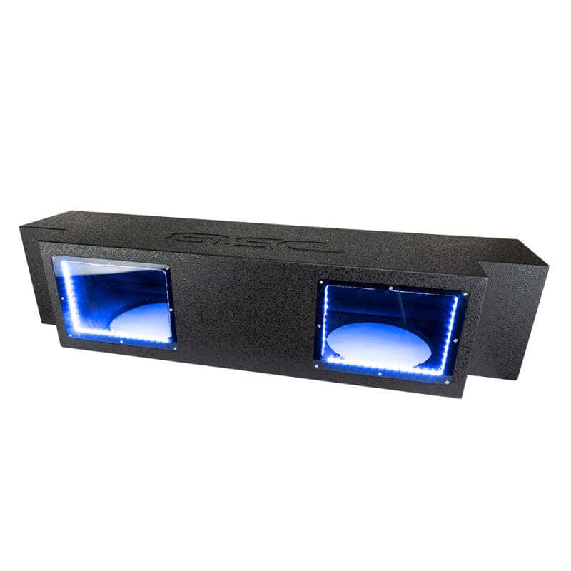 DS18 — DS18 2007-23 Jeep JKU/JLU Subwoofer Enclosure 2x 12in Down Fire LED Lights (w/out Amplified System) - view 6