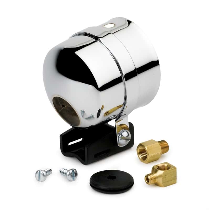 AutoMeter — Autometer 2-5/8in Pedestal Mount w/ Chrome Cup for Liquid Filled Mechanical Gauge
2-5/8" MOUNTING CUP, - view 2