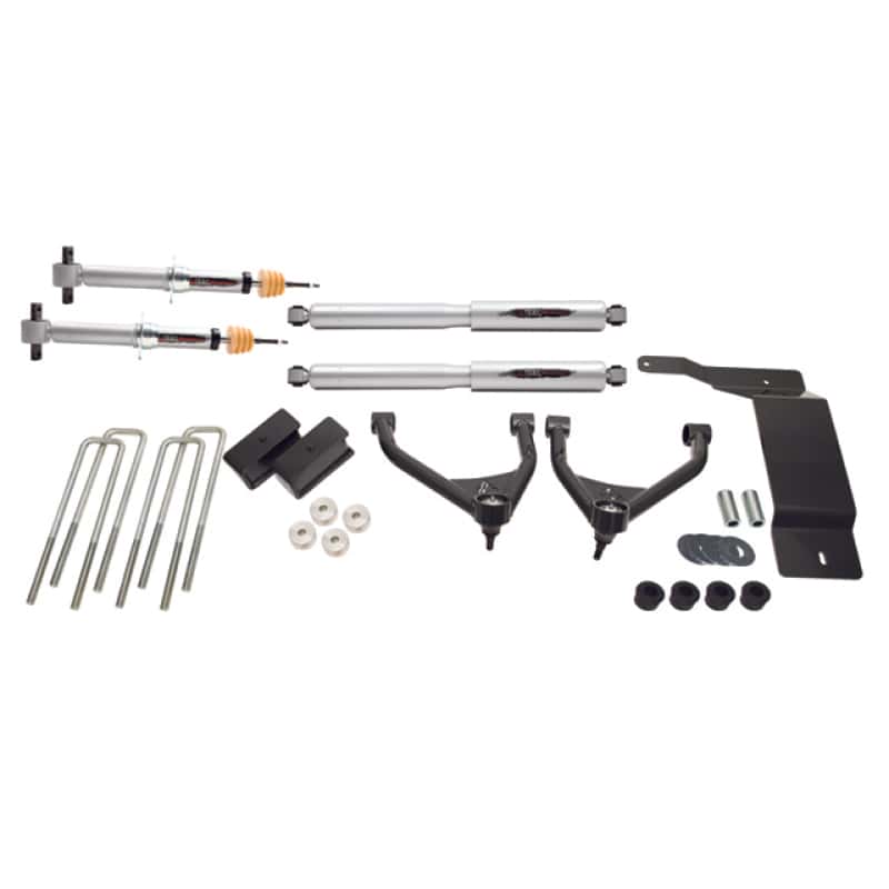 Belltech — Belltech 16-18 Chevrolet Silverado / GMC Sierra 1500 4WD 4in Suspension Lift Kit w/ Shocks
LIFT KIT - view 2