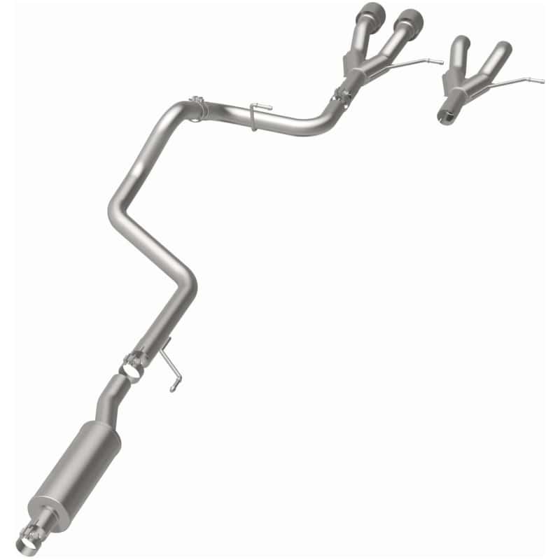 Magnaflow — MagnaFlow Cat-Back 2013-2017 Hyundai Veloster L4 Turbo 2.25in SS Street Series 4in Polished Tips
Cat-Back - view 2