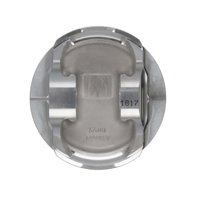 Manley Performance — Manley Small Block Chevrolet LS Series 4.075in Bore -18cc Dish 3.662in Stroke Platinum
Piston Set - view 8