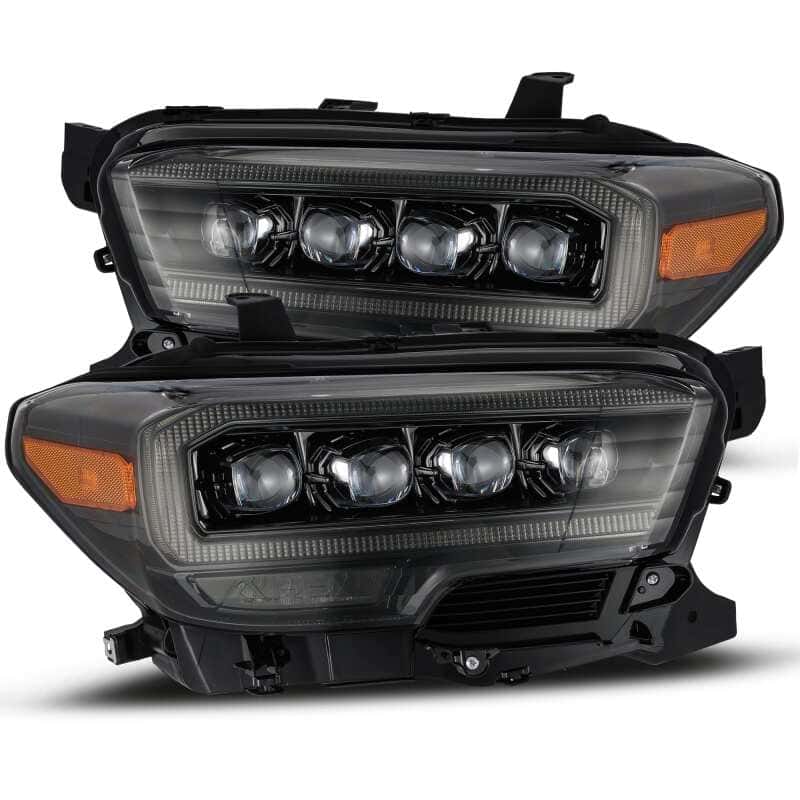 AlphaRex — AlphaRex 16-20 Toyota Tacoma NOVA LED Projector Headlight Plank Style Alpha Black w/Activation Light
Projector Headlights - view 2