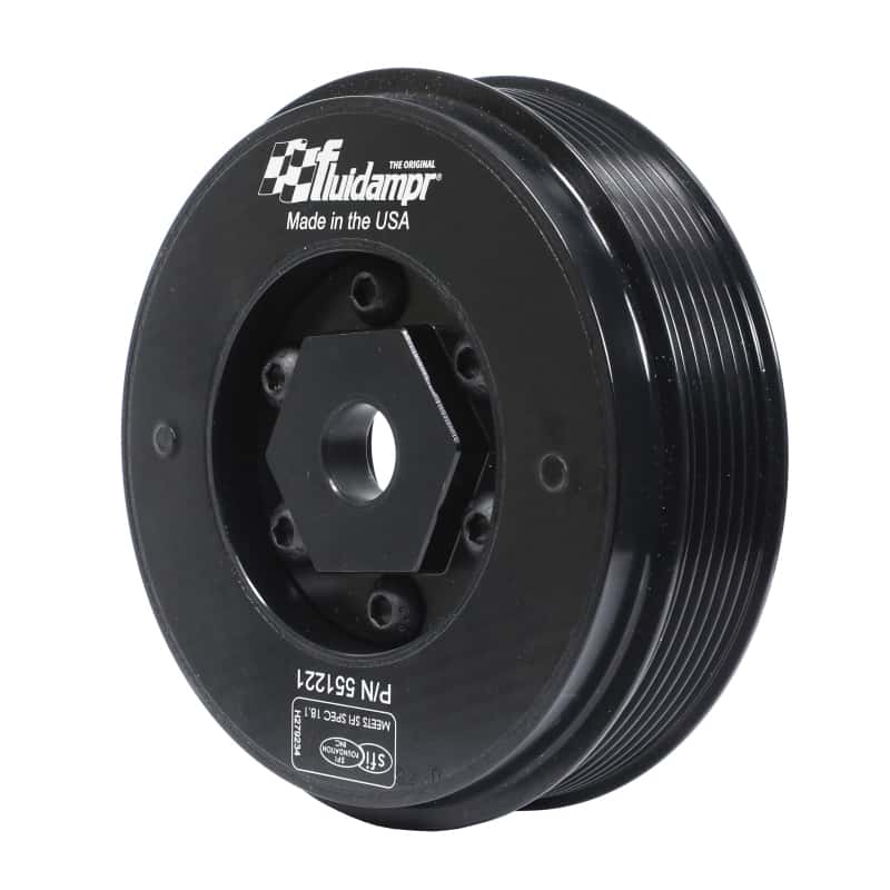 Fluidampr — Fluidampr 91-08 VW Golf/05-12 Passat B6/B7 / 03-10 Audi TT Steel Internally Balanced Damper
Harmonic Balancer - view 10