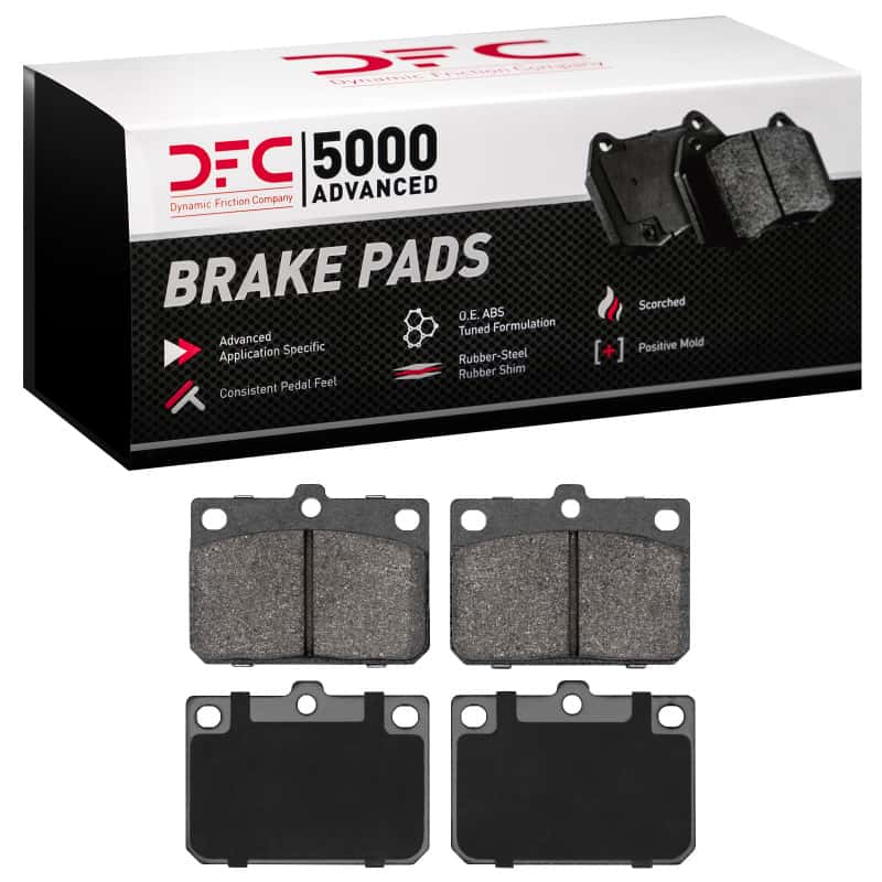 DFC — DFC 72-87 Dodge Colt Front 5000 Advanced Semi Metallic Brake Pads
DFC Brake Pad Set - view 1