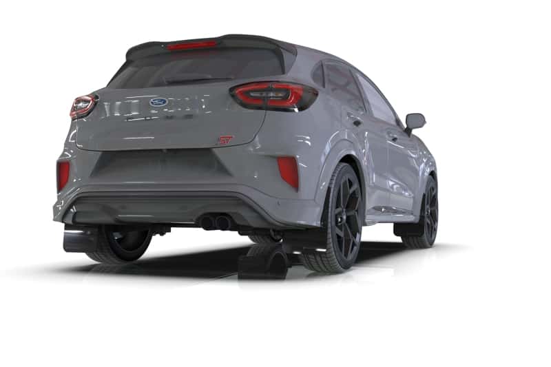Rally Armor — Rally Armor 20-25 Ford Puma ST Black Mud Flap w/Grey Logo
Mud Flap - view 2