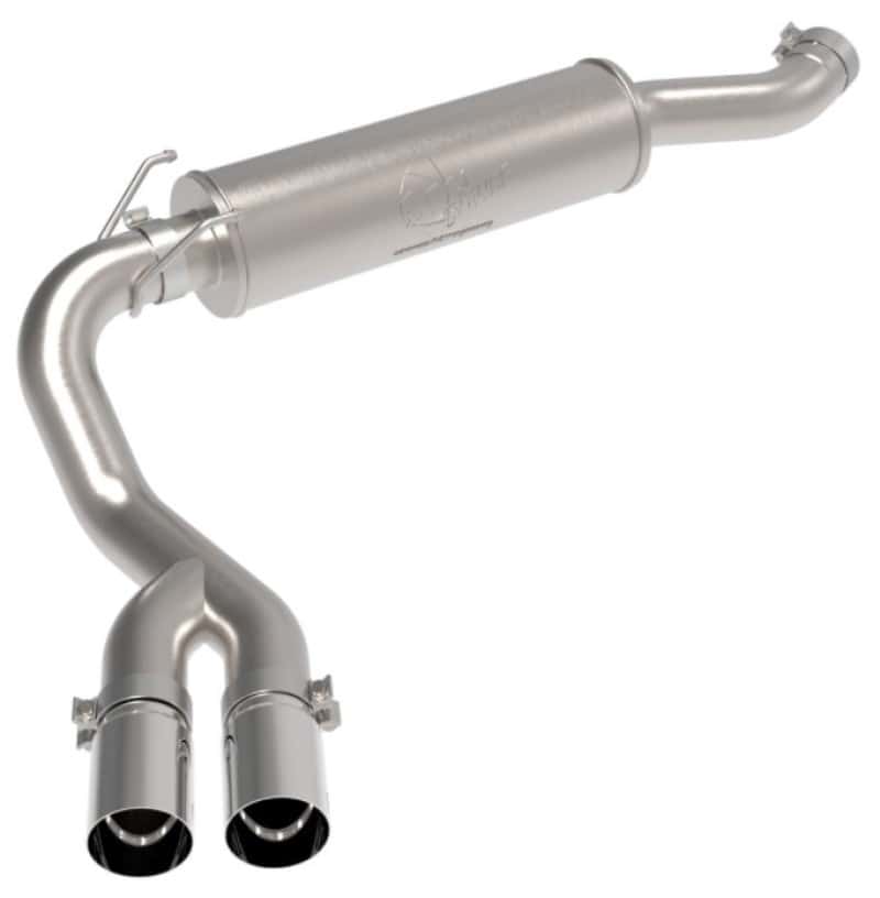 aFe — aFe POWER Rebel Series 3.5in SS Cat Back Exhaust w/Pol Tips 19-21 RAM V8-6.4L Hemi
Rebel Series Exhaust - view 2