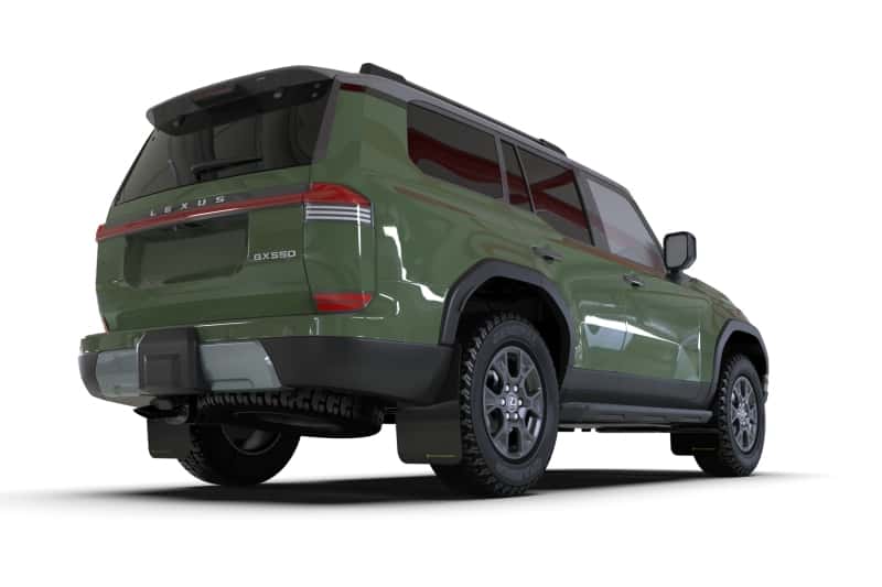 Rally Armor — Rally Armor 24-26 Lexus GX-550 Overtrail Black UR Mud Flap Metallic Black Logo
Mud Flap - view 5