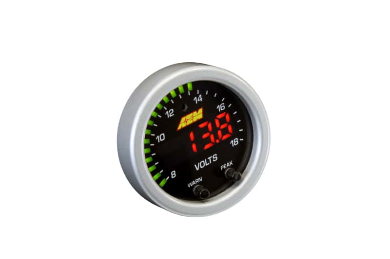 AEM — AEM X-Series 8-18V Volt Gauge
X-Series Voltage
X-Series Gauge - view 4