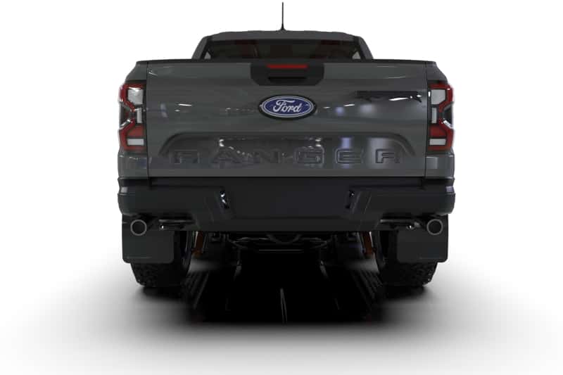 Rally Armor — Rally Armor 23-25 Ford Ranger Raptor Black UR Mud Flap Grey Logo
Mud Flap - view 2