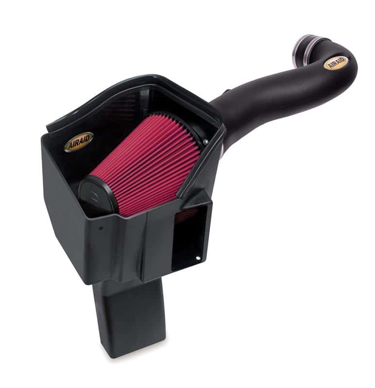 Airaid — Airaid 2014 GM 1500 Pickup/ 2015 GM Tahoe/Yukon 5.3L MXP Intake System w/ Tube (Dry / Red Media)
Performance Air Inta
Air Intake System - view 4