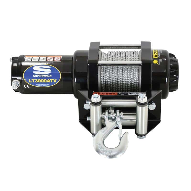 Superwinch — Superwinch 3000 LBS 12V DC 3/16in x 50ft Steel Rope LT3000 Winch
Winch - view 2