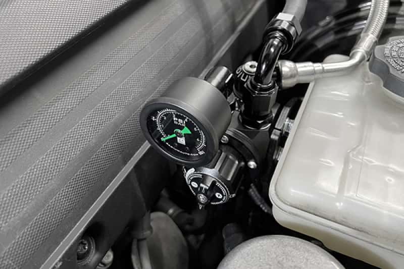 Radium Engineering — Radium 14-19 Chevrolet Corvette (M/T & A/T Transmissions) Fuel Pressure Regulator Mount
FPR MOUNT - view 2