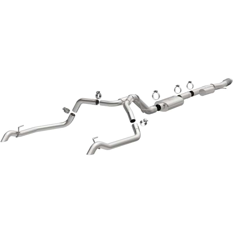 Magnaflow — MagnaFlow 19-23 Chevy Silverado 1500 19-23 GMC Sierra 1500 Overland Cat-Back Exhaust - view 2