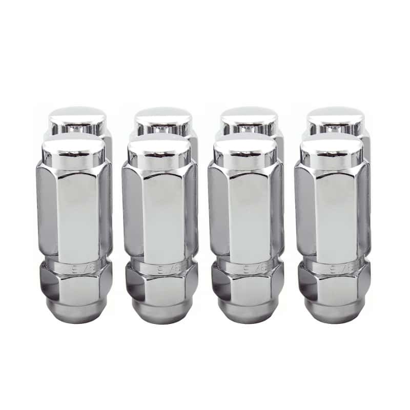 McGard — McGard Hex Lug Nut (Cone Seat / Duplex) 9/16-18 / 7/8 Hex / 2.5in. Length (8-Pack) - Chrome - view 5