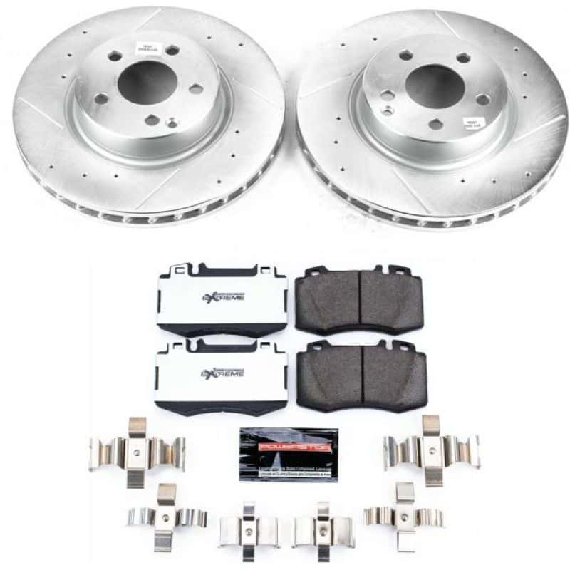 PowerStop — Power Stop 03-06 Mercedes-Benz E500 Front Z26 Street Warrior Brake Kit - view 1